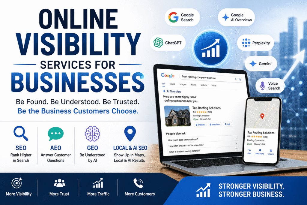 Online Visibility Services for Businesses