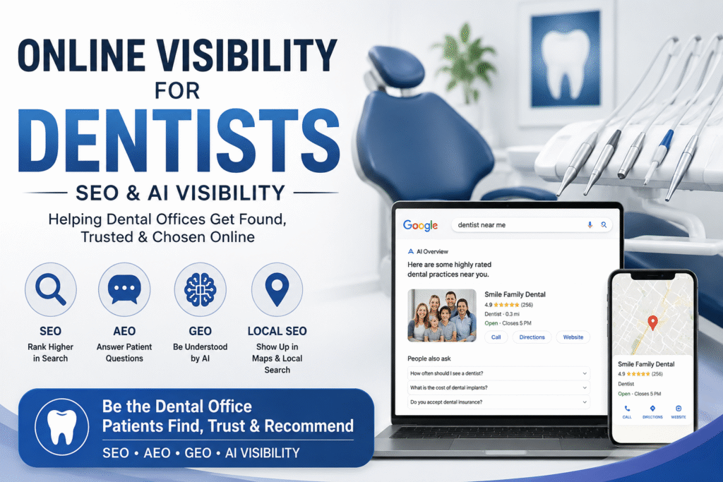 Online Visibility for Dentists