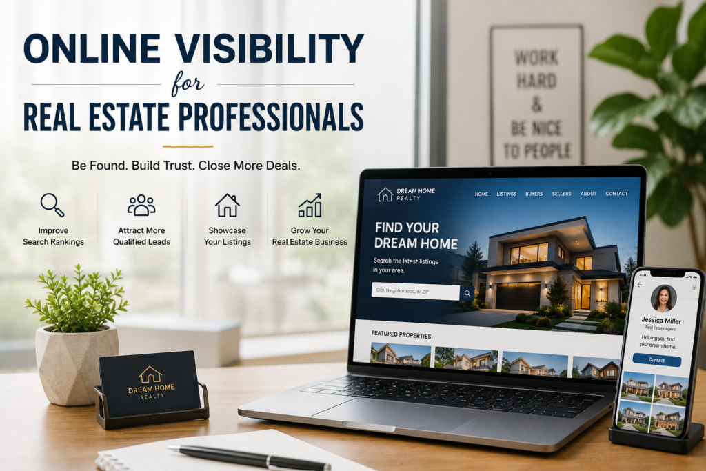 Online Visibility for Real Estate Professionals