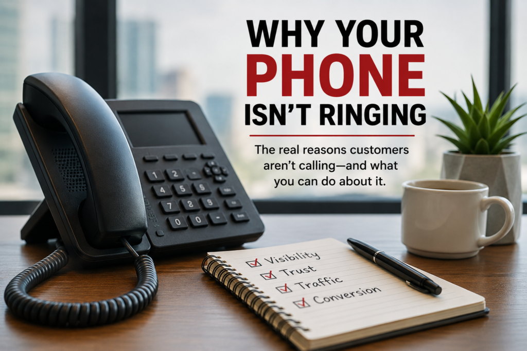 Why your phone isn't ringing.