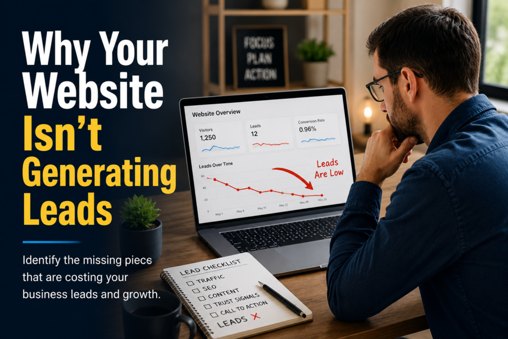 Why your website isn't generating leads